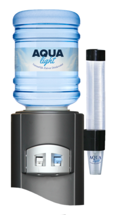 Altijd een vers glaasje water bij de hand dankzij de waterkoeler van aqua-beans.nl